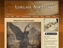 Tablet Screenshot of lurganancestry.com